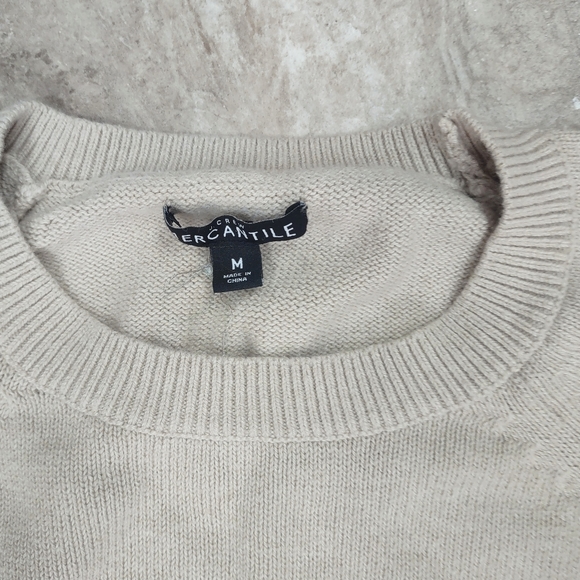 J. Crew Tie Bell Sleeve Sweater Blouse M - Picture 5 of 9